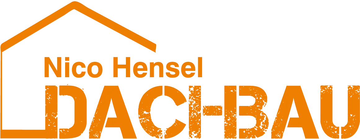 Offizielles Logo der Firma Hensel Dachbau.